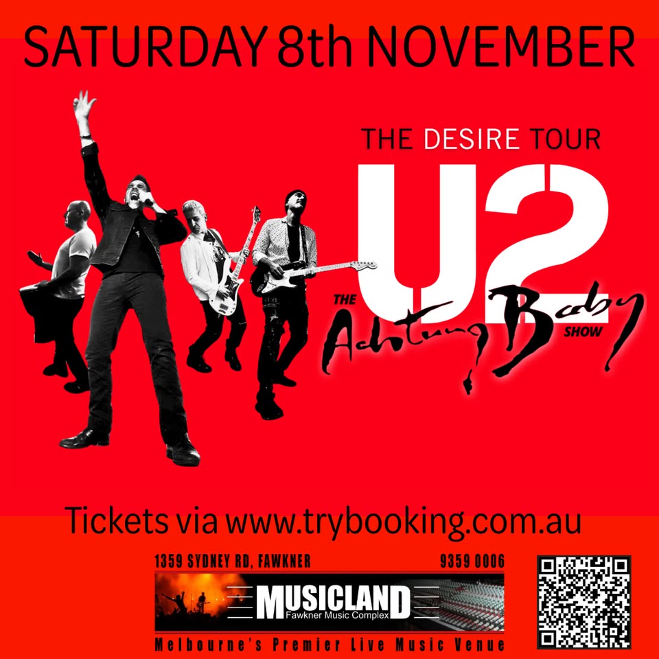 Stuck In A Moment - The U2 & INXS Story band promo photo