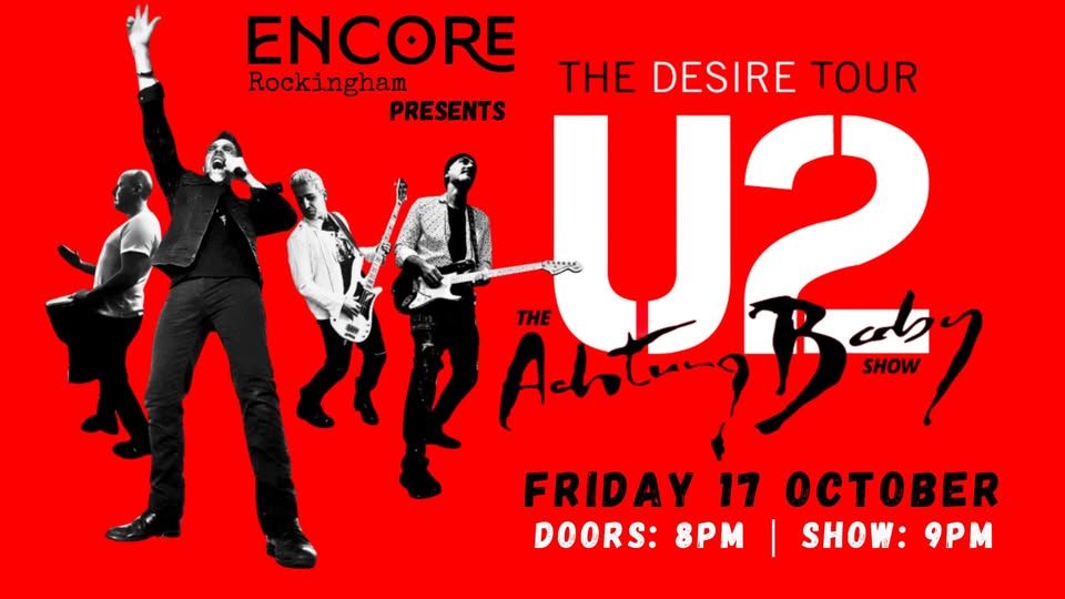 Stuck In A Moment - The U2 & INXS Story band promo photo